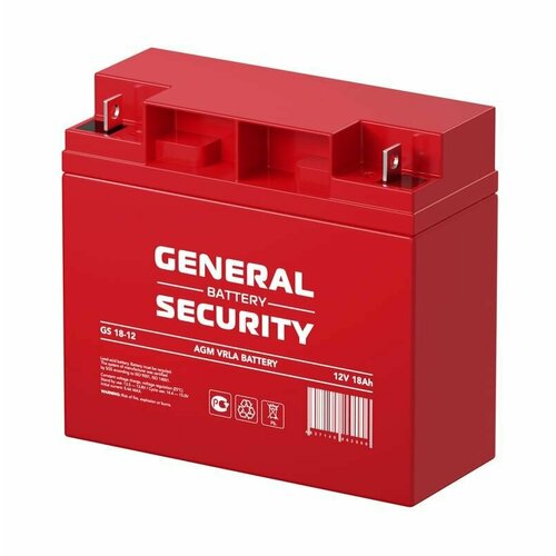 Аккумулятор 12В 18А. ч General Security GS18-12