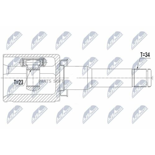 NTY NPWPL040 сайентбок рычага 10820₽