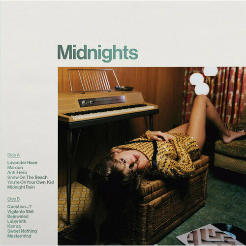 Виниловая пластинка Taylor Swift - Midnights (Jade Green Edition)(Coloured Vinyl) taylor swift taylor swift midnights colour