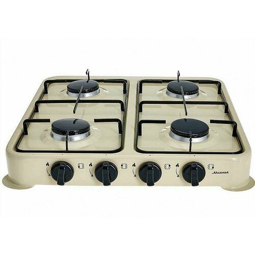 Настольные плиты аксинья КС-108 четырехконфорочная бежевый 409000₽