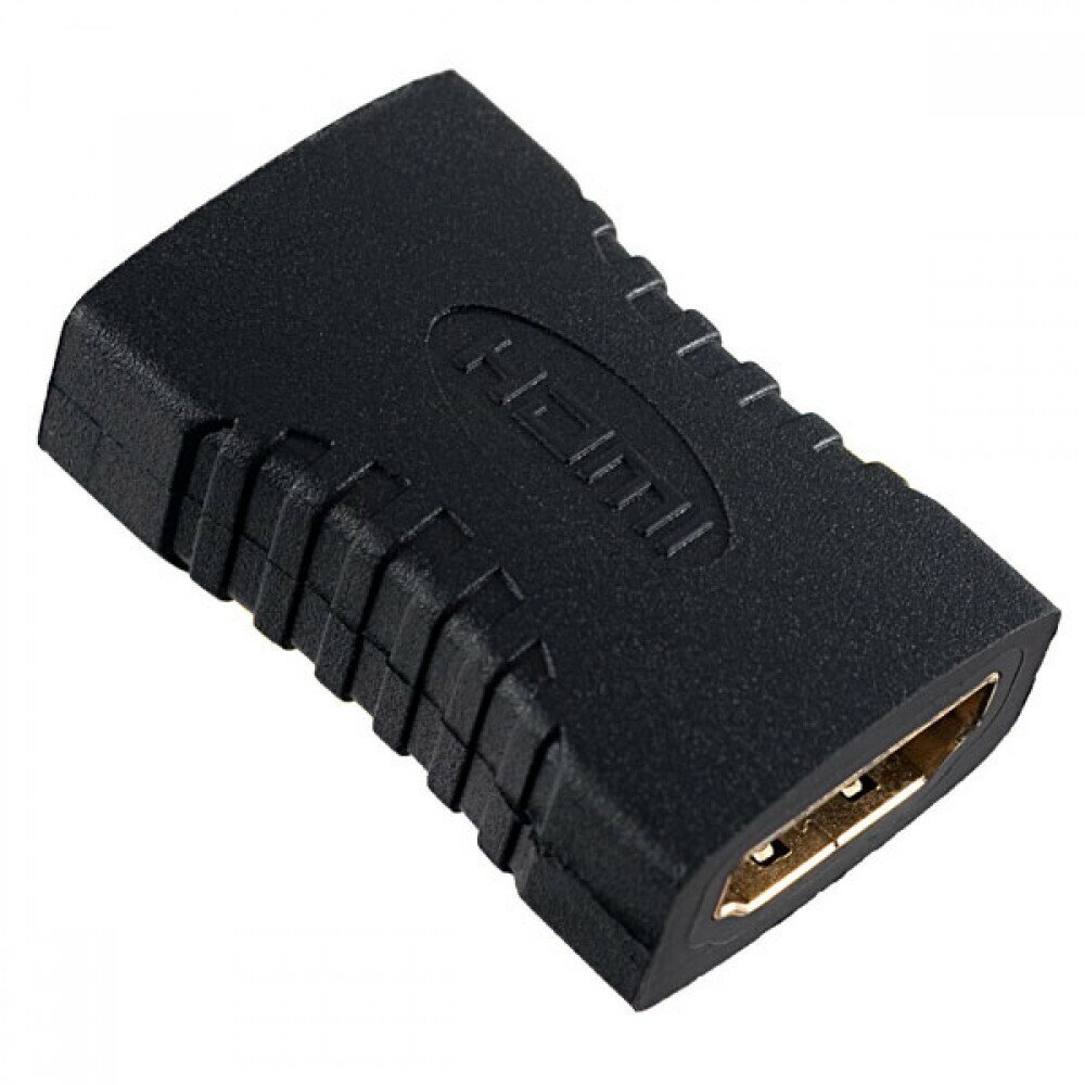 Переходник Perfeo A7002 (HDMI A розетка - HDMI A розетка) (черный)