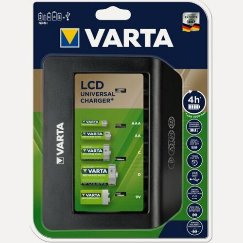 Изображение товара Зарядное устройство Varta LCD Universal Charger+