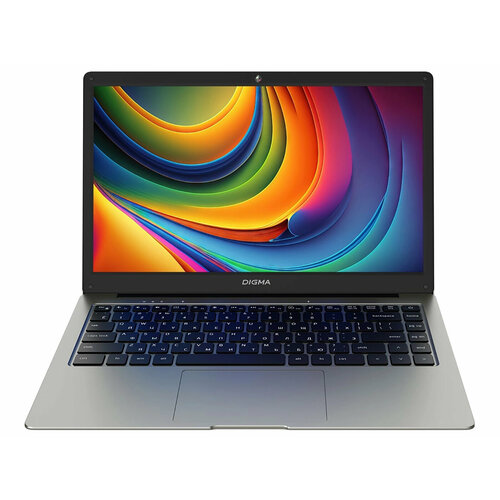 Ноутбук DIGMA EVE C4403 DN14CN-4BXW04 (14", Celeron Dual Core N4000, 4 ГБ/ eMMC 128 ГБ, UHD Graphics 600) Серый серый