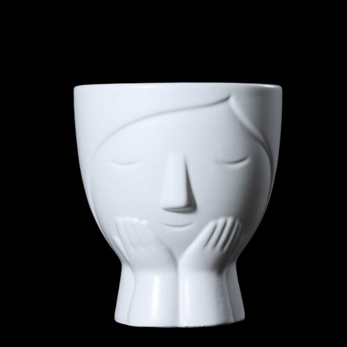 Горшок белый Мия д14 для комнатных растений от продавца горшечных растений LuxuryPlants 3056₽