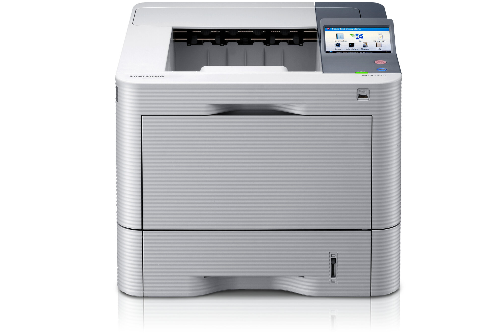 Принтер лазерный Samsung ML-4510ND (A4, 43стр/мин, дуплекс, USB, LAN)