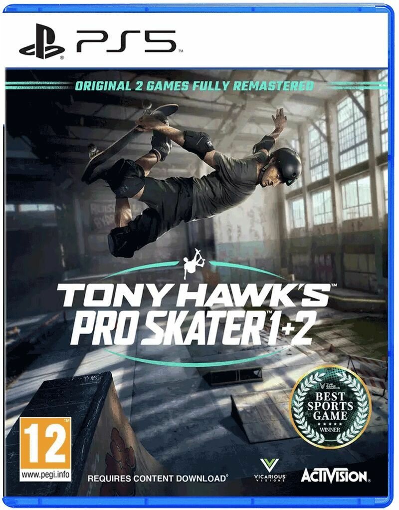 Видеоигра Tony Hawk's Pro Skater 1 + 2