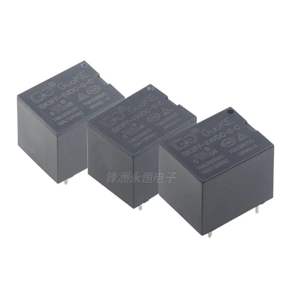 5 шт. реле FGHGF GK3FF-5VDC 12VDC 24VDC-S-A C 4/5PIN, GK3FF-12VDC-S-C