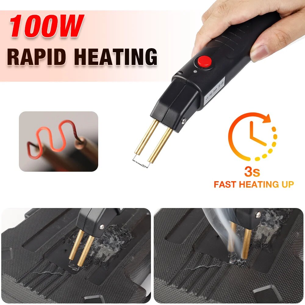 Изображение TEMPS DETIR Сварочный аппарат для пластика 100 Вт, 100W-50W-150W, 220V EU Plug