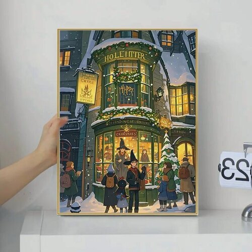 Изображение товара Вышивка крестом, набор для вышивания крестом, канва 11CT 40x50 см, полная зашивка (без подрамника, без рамы)