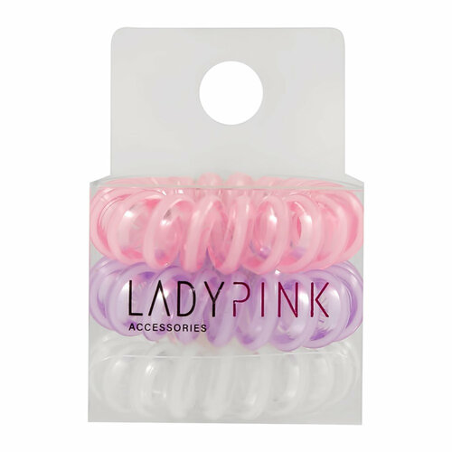 Набор резинок LADY PINK BASIC SLINKY box 3 шт