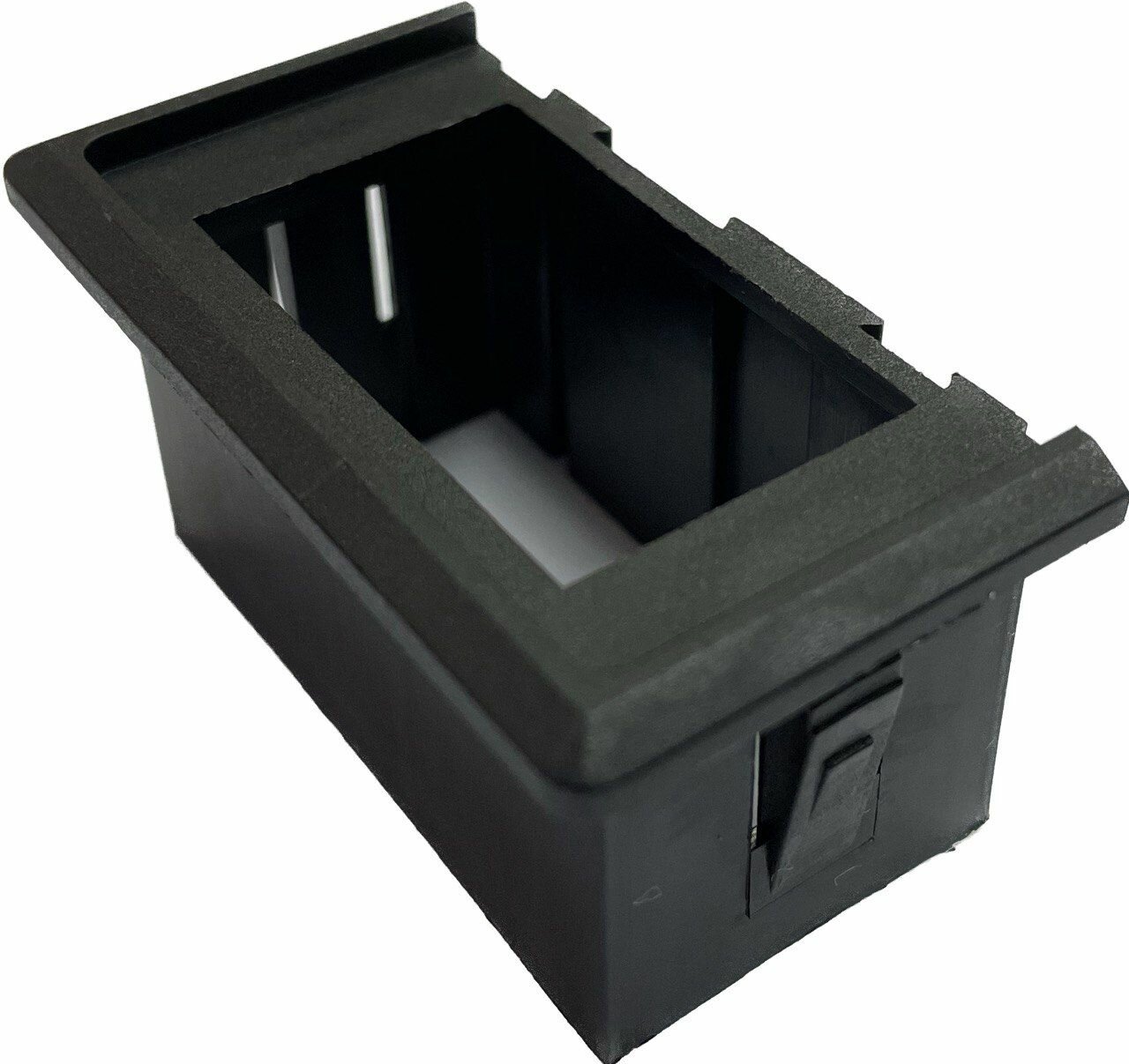 Рамка монтажная Osculati для выключателей MARINA R 14.198. xx, 14.196. xx, концевая, черный пластик
