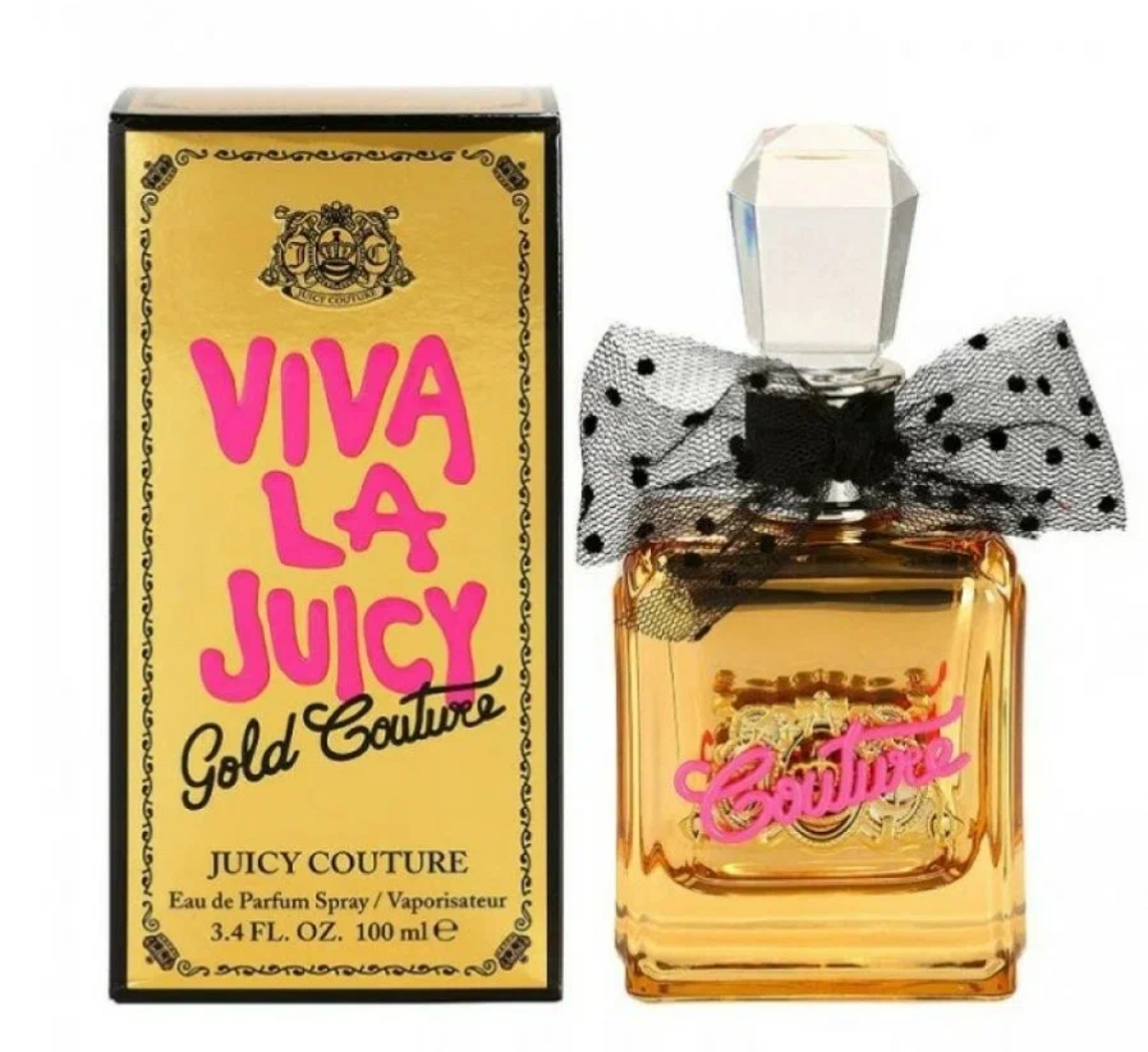Парфюмерная вода Juicy Couture женская Viva La Juicy Gold Couture, 100 мл
