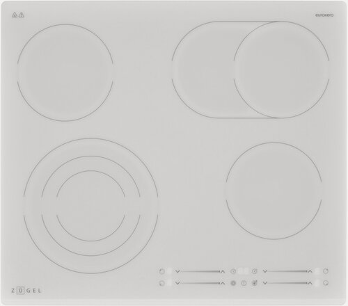 Изображение товара Электрическая варочная панель Zugel ZEH603W, белая