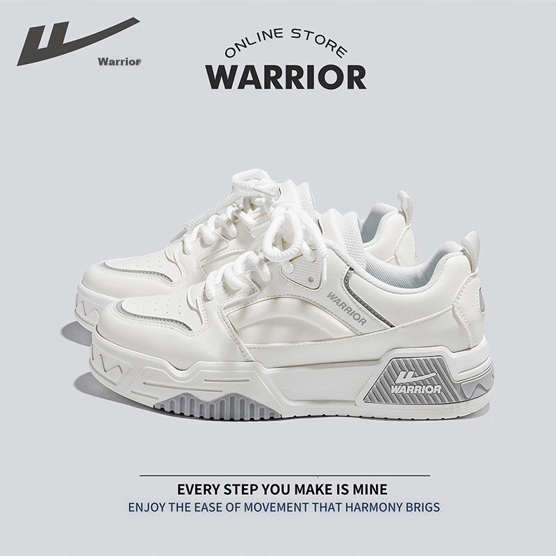 Кроссовки Warrior, размер 40, white