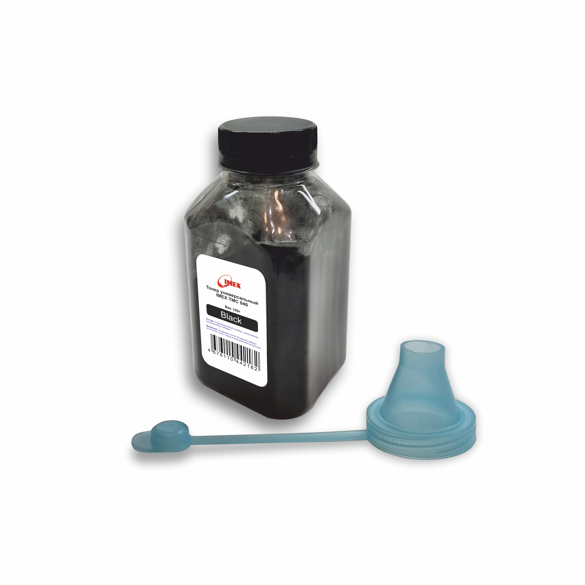 Тонер IMEX TMC 040 универсальный для HP Color  100g цвет чёрный