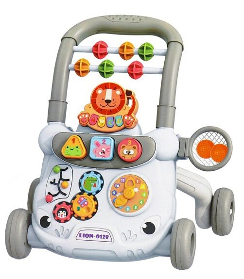 Развивающий центр-ходунки Львёнок со светом и звуком, 368-28