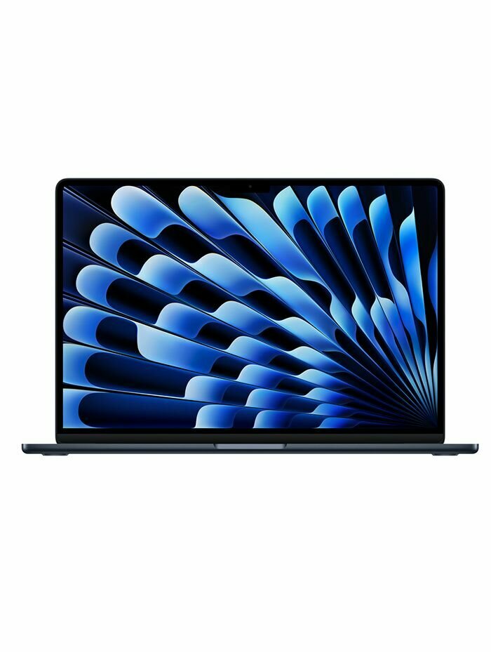Ноутбук Apple MacBook Air 15 (2025), M4, 24/512Gb (MC6L4), Midnight Black Русская клавиатура (Гравировка)
