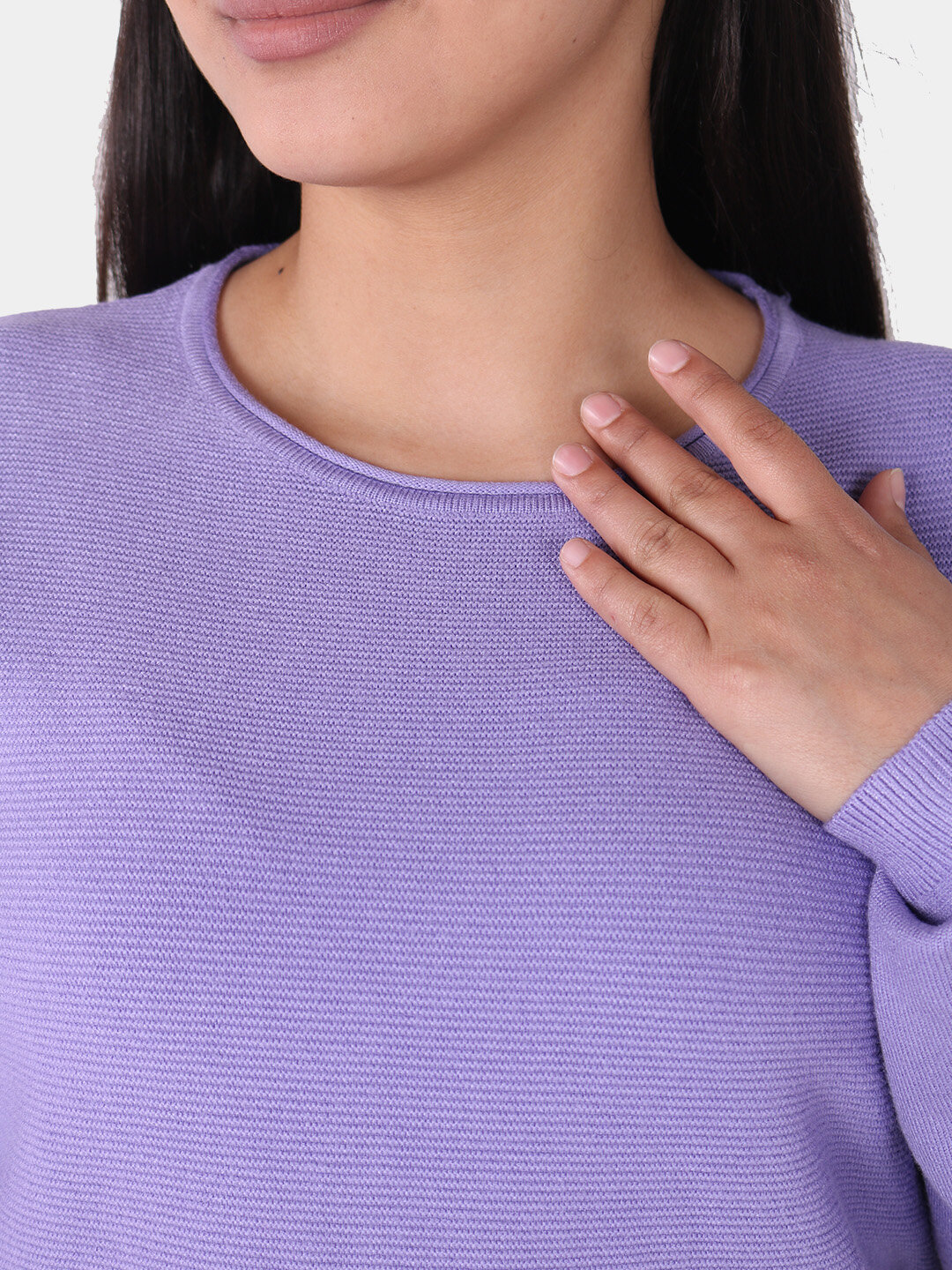 Свитер размер One Size, , лавандовый — фото 1