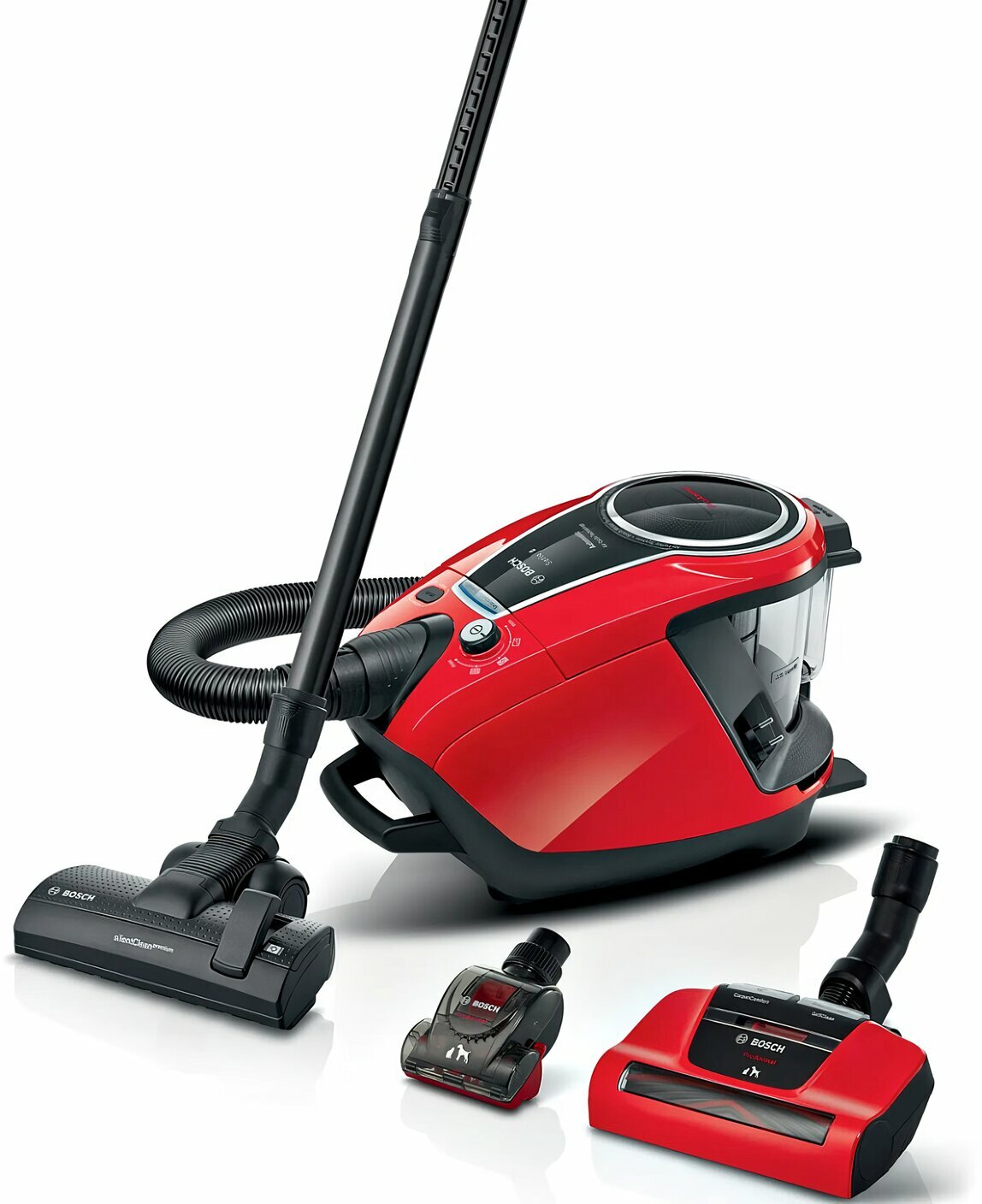 Пылесос Bosch BGS7PET, 800 Вт, HEPA-фильтр, 3 л контейнер, 8 м кабель