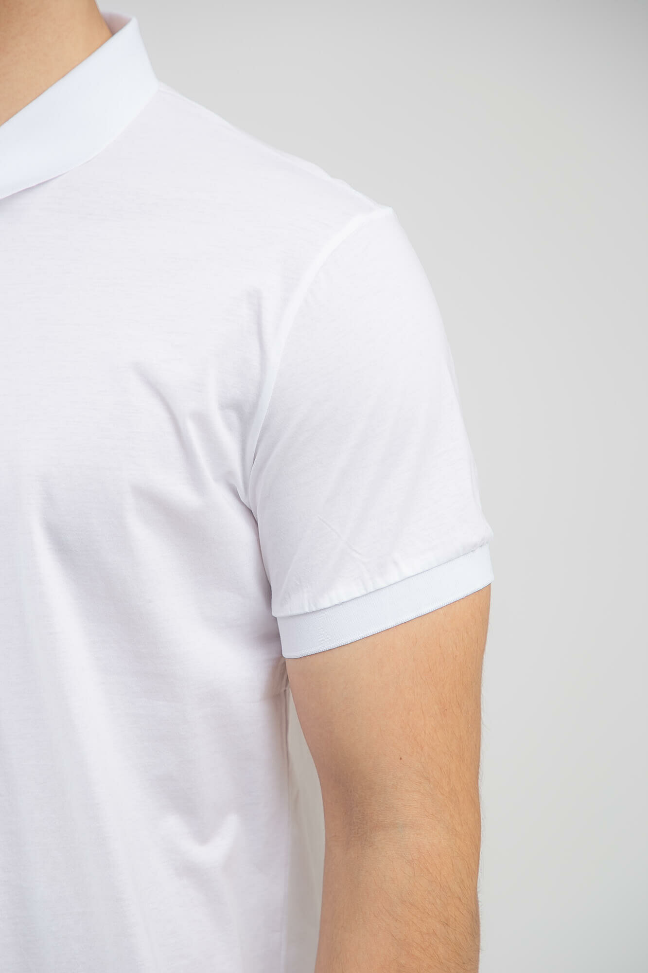 Поло спортивное TERRA PRO, размер M, white — фото 1