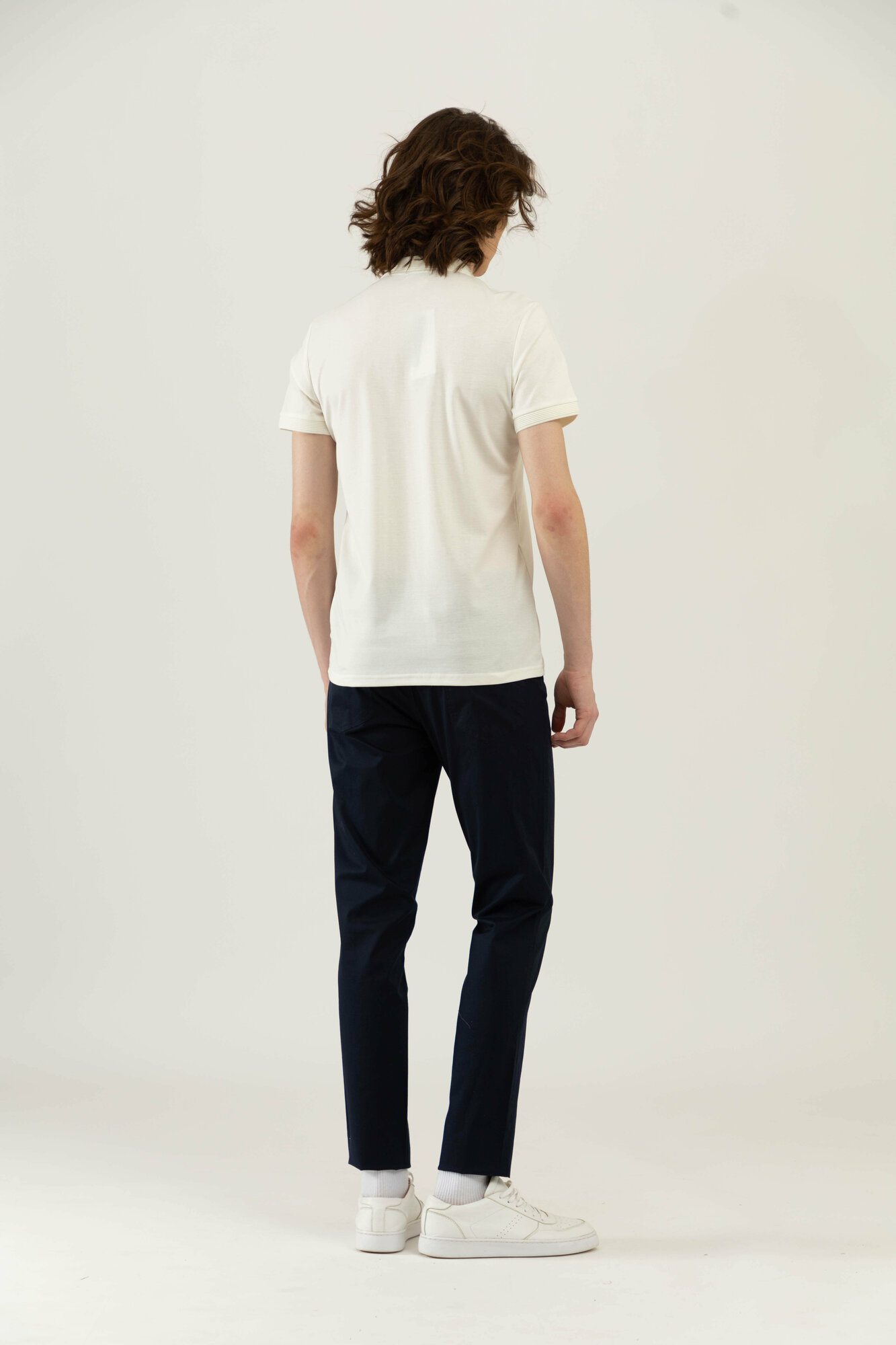 Поло спортивное TERRA PRO, размер M, white — фото 1