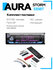 Автомагнитола AurA STORM-555BT 1DIN с функциями RCA, FLAC, Blueto...