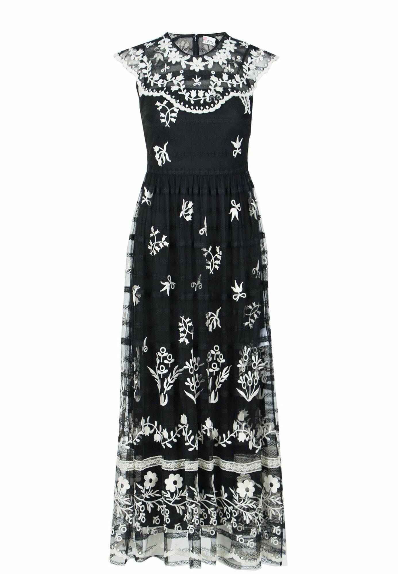 Платье Red Valentino Весна-лето 2025, размер 42, черный