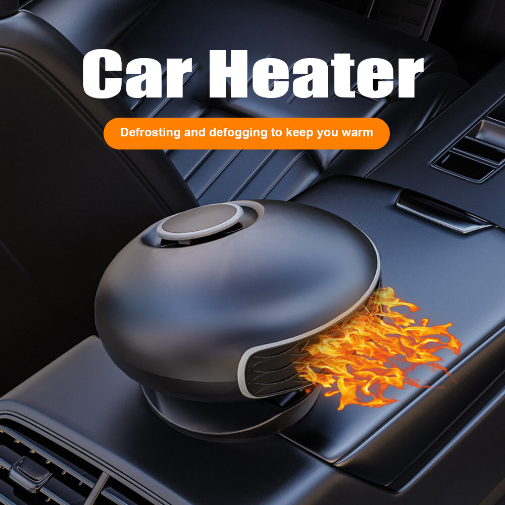 Электрорадиаторы Portable Car Heater, 2-in-1 Defroster Heater for Car, 12V/24V Fast Heating or Cooling Fan with 360 Degree Rotary Base