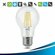 Лампа филаментная Gauss Black LED E27, груша, 10Вт, нейтральный свет