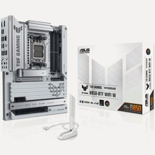 Изображение товара Материнская плата Asus TUF GAMING B850-BTF WIFI W (AM5, ATX)