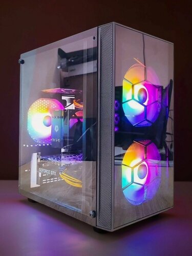 Изображение товара Игровой ПК( AMD Ryzen 5 5500 / NVIDIA GeForce GTX 1660 SUPER (6 Гб) / RAM 16 ГБ / SSD 512 ГБ ) (Игровой компьютер / системный блок)