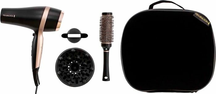 Фен Remington Salon Smooth D6940GP, 3 режима, холодный воздух, петля для подвешивания — фото 1