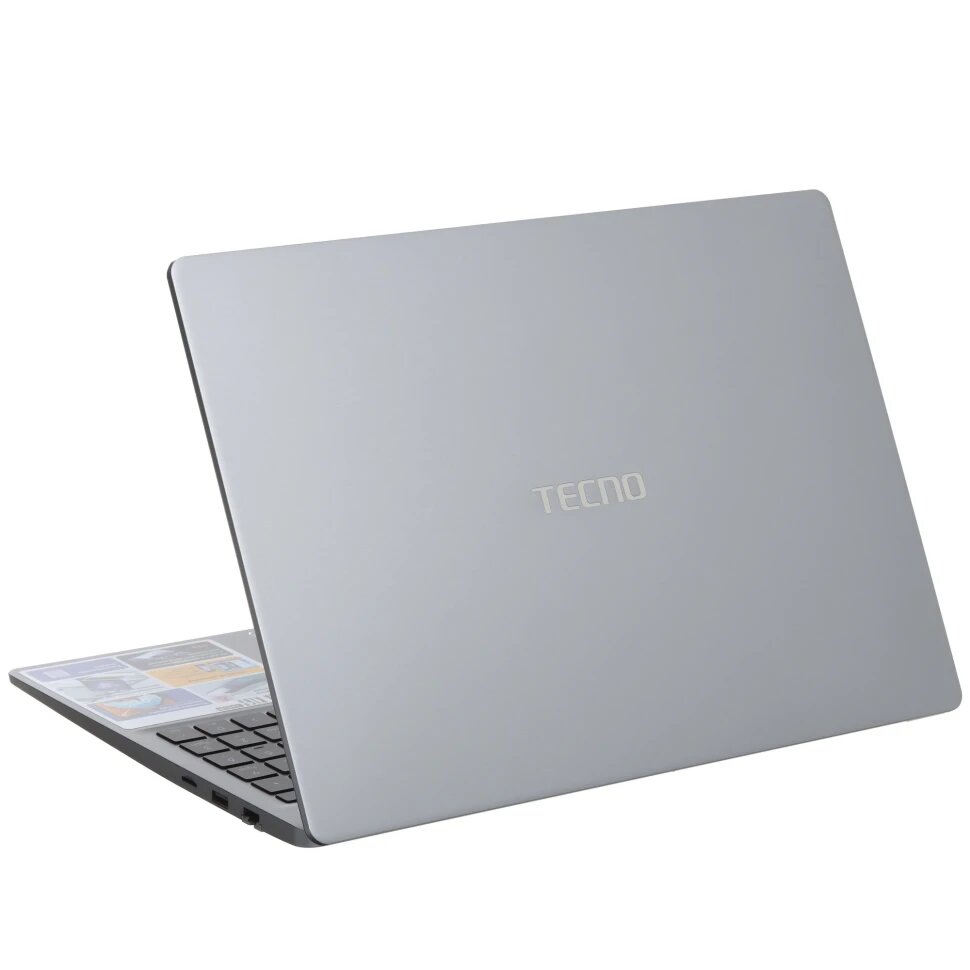 16" Ноутбук Tecno Megabook K16S, AMD Ryzen 5 5625U, DDR4 8ГБ, SSD 512ГБ, AMD Radeon Graphics, Windows 11 Home, Grey — фото 1