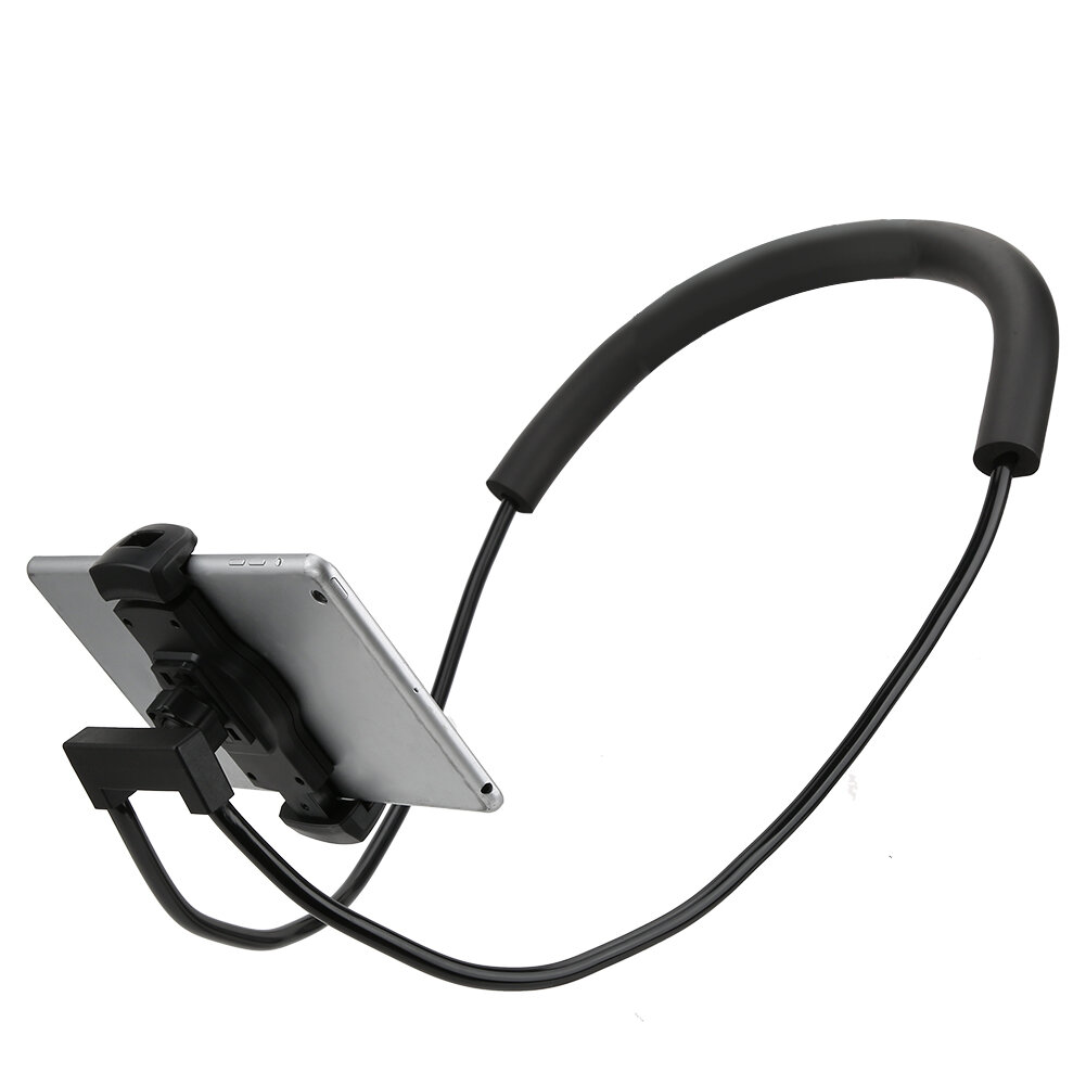 Картинки Многофункциональная подставка для телефона с вращением на 360° для Xiaomi/Huawei, крепление на шею, для кровати и автомобиля