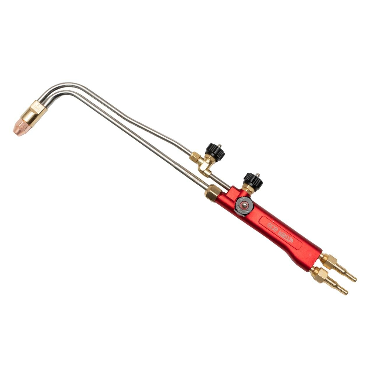 Резак ацетиленовый KRASS Р2А-300 (вентильный до 300 мм) L=485 мм нар №1/ вн №1,2,3,4