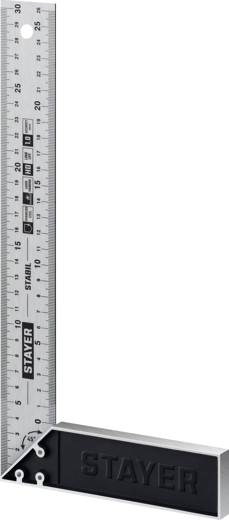 Столярный угольник Professional STAYER 3431-30_z02 — фото 1