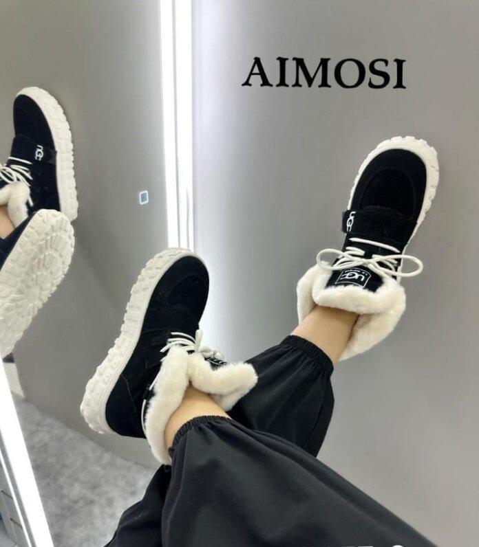 Угги женские зимние черные