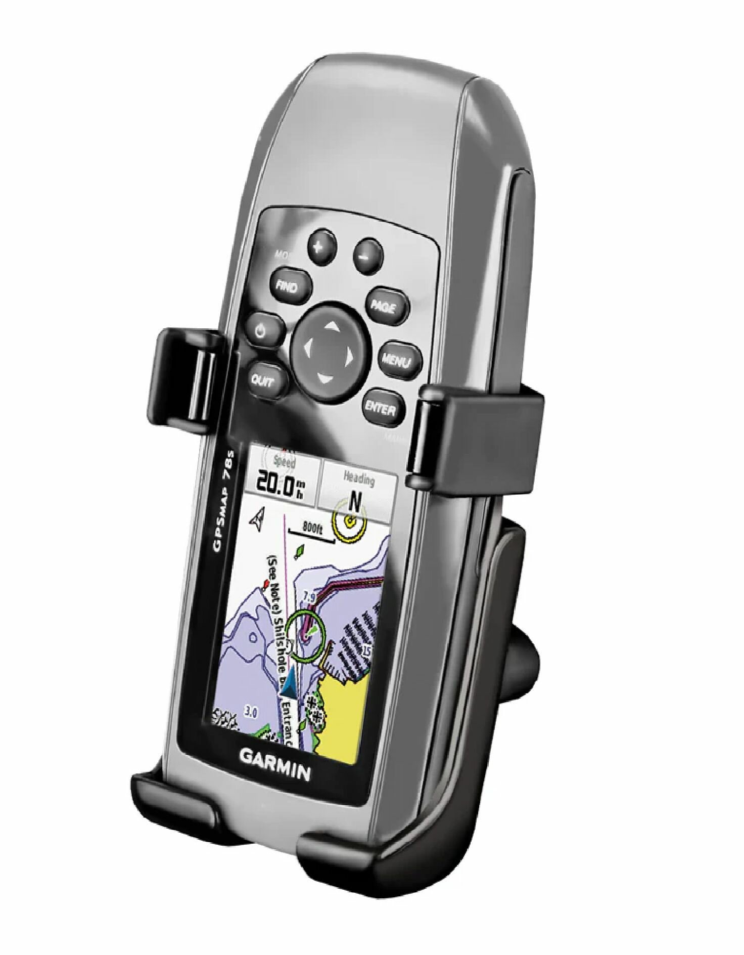 RAM-HOL-GA40U держатель RAM для навигаторов Garmin GPSMAP 78 78s и 78sc
