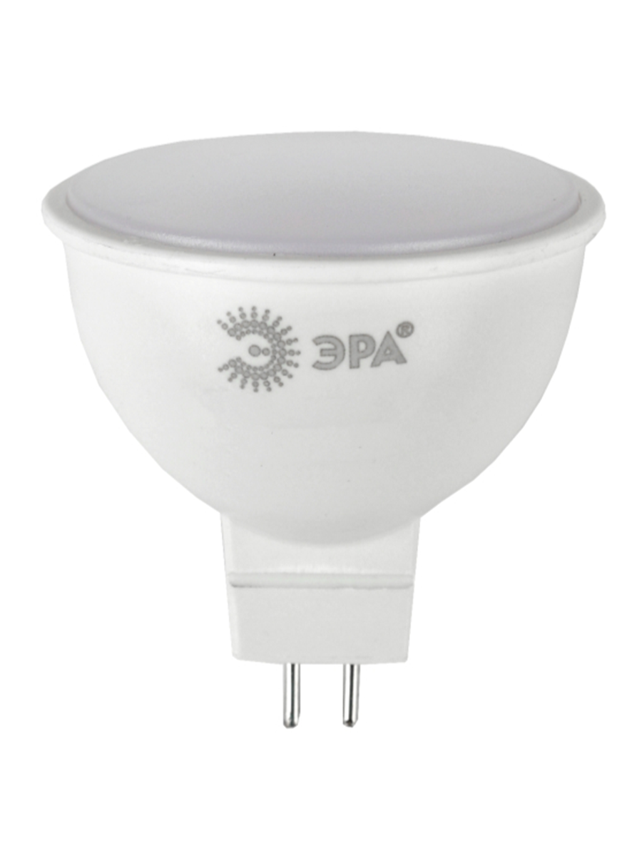 Лампочка светодиодная ЭРА 10Вт 800Лм 2700К GU5.3 теплый белый свет софит