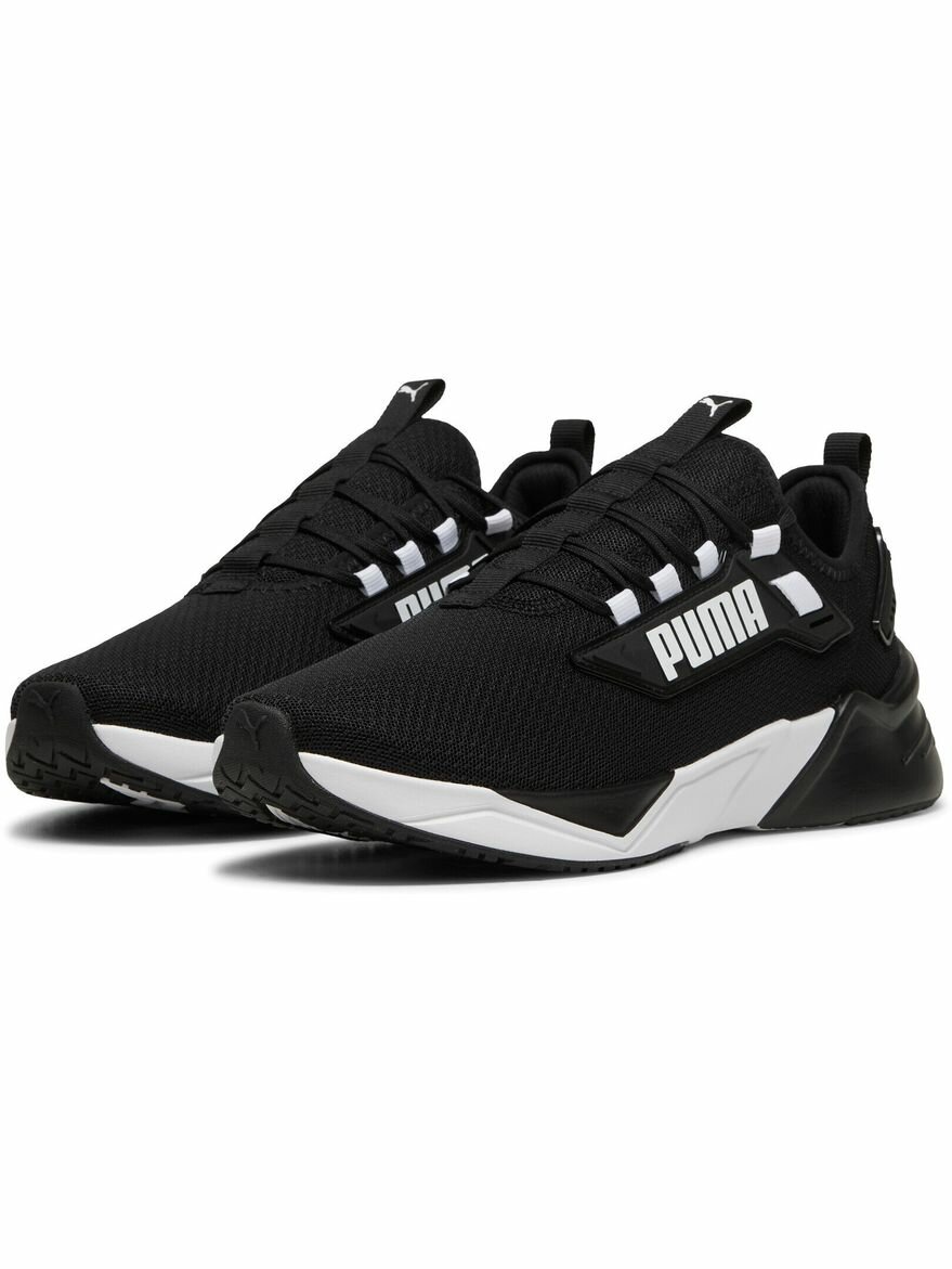 Кроссовки PUMA Retaliate 3 Running, полнота F (EU)/ на среднюю стопу, размер 8 UK, черный, белый