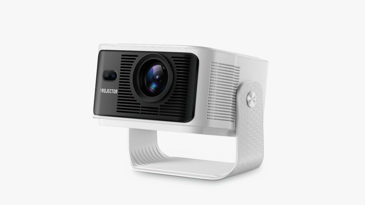 HY350 MAX с Android 14.0 Портативный проектор HD 350 люмен с жестким разрешением 4K Поддержка AV1