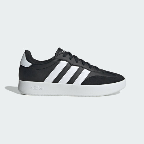 фото Кеды adidas barreda, размер 9,5 uk, черный/белый
