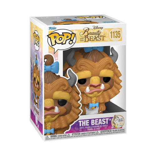 Фигурка Funko POP! Disney: Beauty & The Beast 30th Ann: The Beast w/Curls 57585 красавица и чудовище золотая классика disney