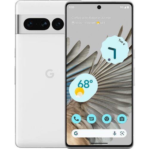 Смартфон Google Pixel 7 Pro 12/256 ГБ EU, nano SIM+eSIM, снежно-белый