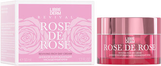 LIBREDERM ROSE DE ROSE Возрождающий дневной насыщенный крем для лица 50 мл