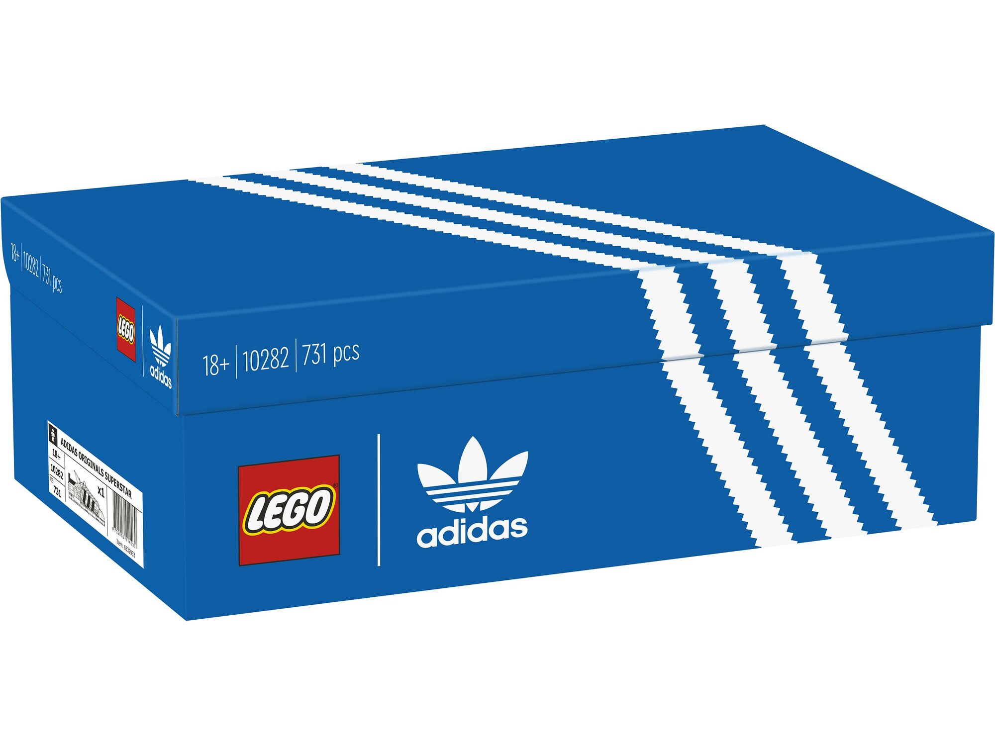 Конструктор LEGO Creator Expert 10282 adidas Originals Superstar, 731 дет.