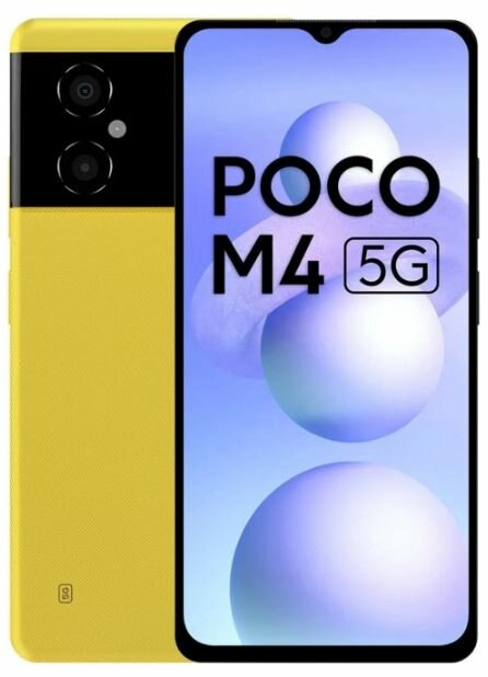 Смартфон Xiaomi POCO M4 5G 6/128 ГБ, Dual nano SIM, желтый