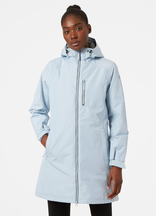 куртка  Helly Hansen W BLUME PUFFY PARKA, размер S, голубой