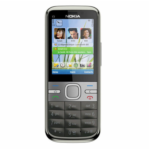 Телефон Nokia C5-00 5MP 1 SIM серый 514400₽