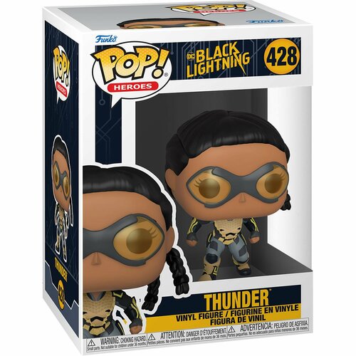 Фигурка Funko POP! Heroes DC Black Lightning Thunder 57591 фигурка funko pop heroes dc black lightning lightning 57590